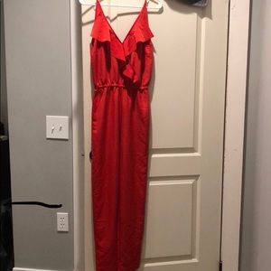 H&M Pants - H & M jumpsuit red 2 xs H&M Pants - H & M jumpsuit red 2 xs